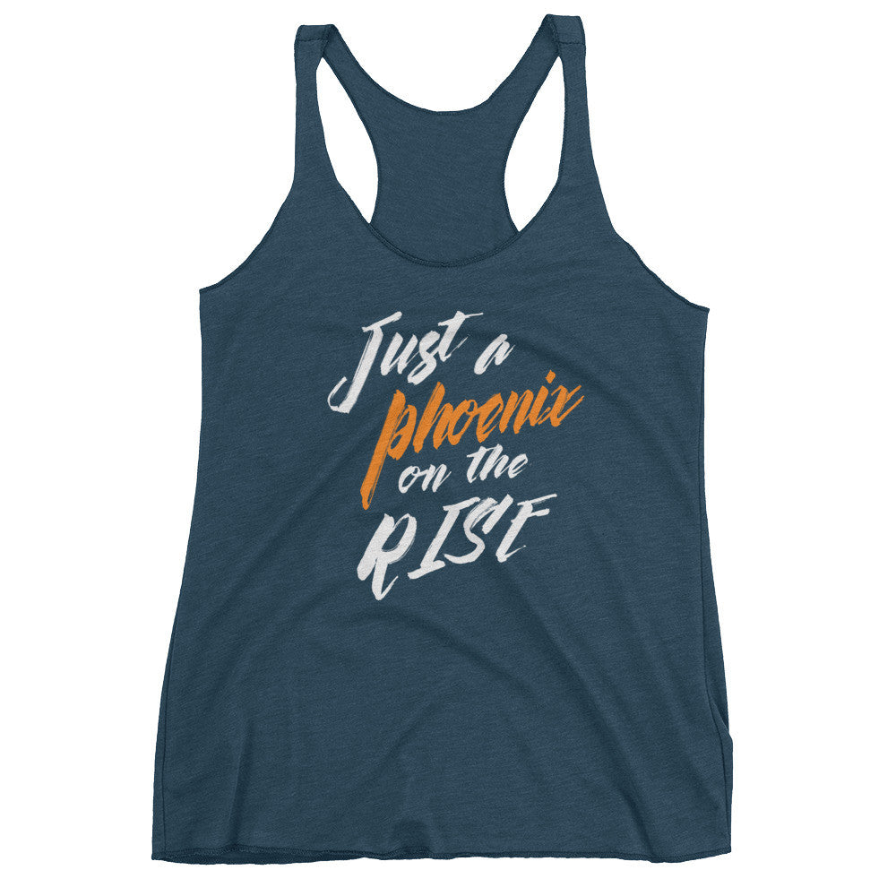 Women's Just a Phoenix on the Rise racerback tank - Deviant Sway