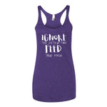 Women's Ignore the Distractions Feed Your Focus racerback tank - Deviant Sway