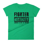 Women's Fighter Mentality short sleeve t-shirt - Deviant Sway