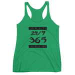 Women's That 24-7 365 Life racerback tank - Deviant Sway