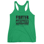 Women's Fighter Mentality racerback tank - Deviant Sway