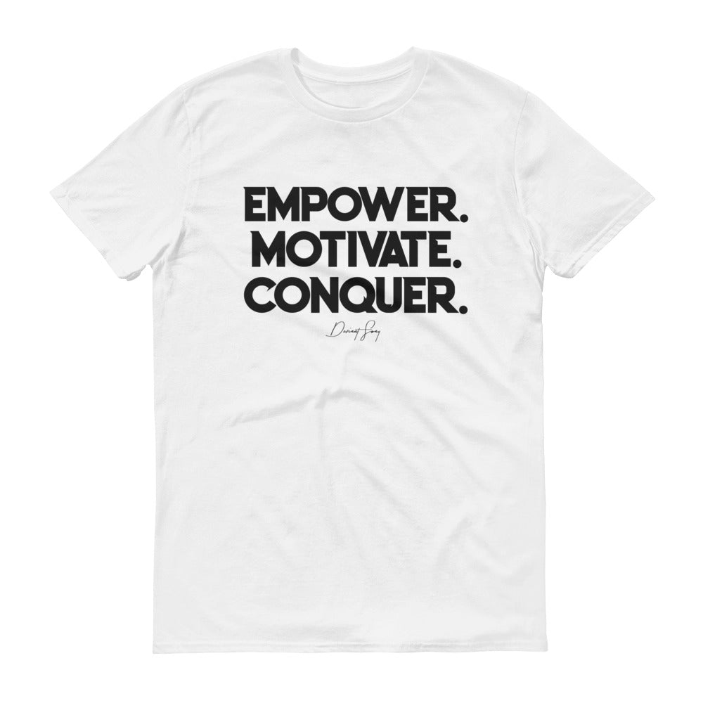 Men's Deviant Sway Empower Motivate Conquer Signature short sleeve t-shirt - Deviant Sway