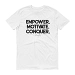 Men's Deviant Sway Empower Motivate Conquer Signature short sleeve t-shirt - Deviant Sway