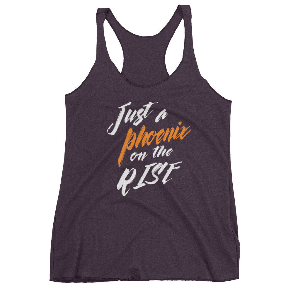 Women's Just a Phoenix on the Rise racerback tank - Deviant Sway