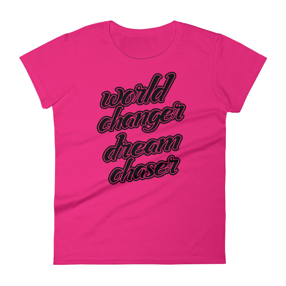 Women's World Changer Dream Chaser short sleeve t-shirt - Deviant Sway