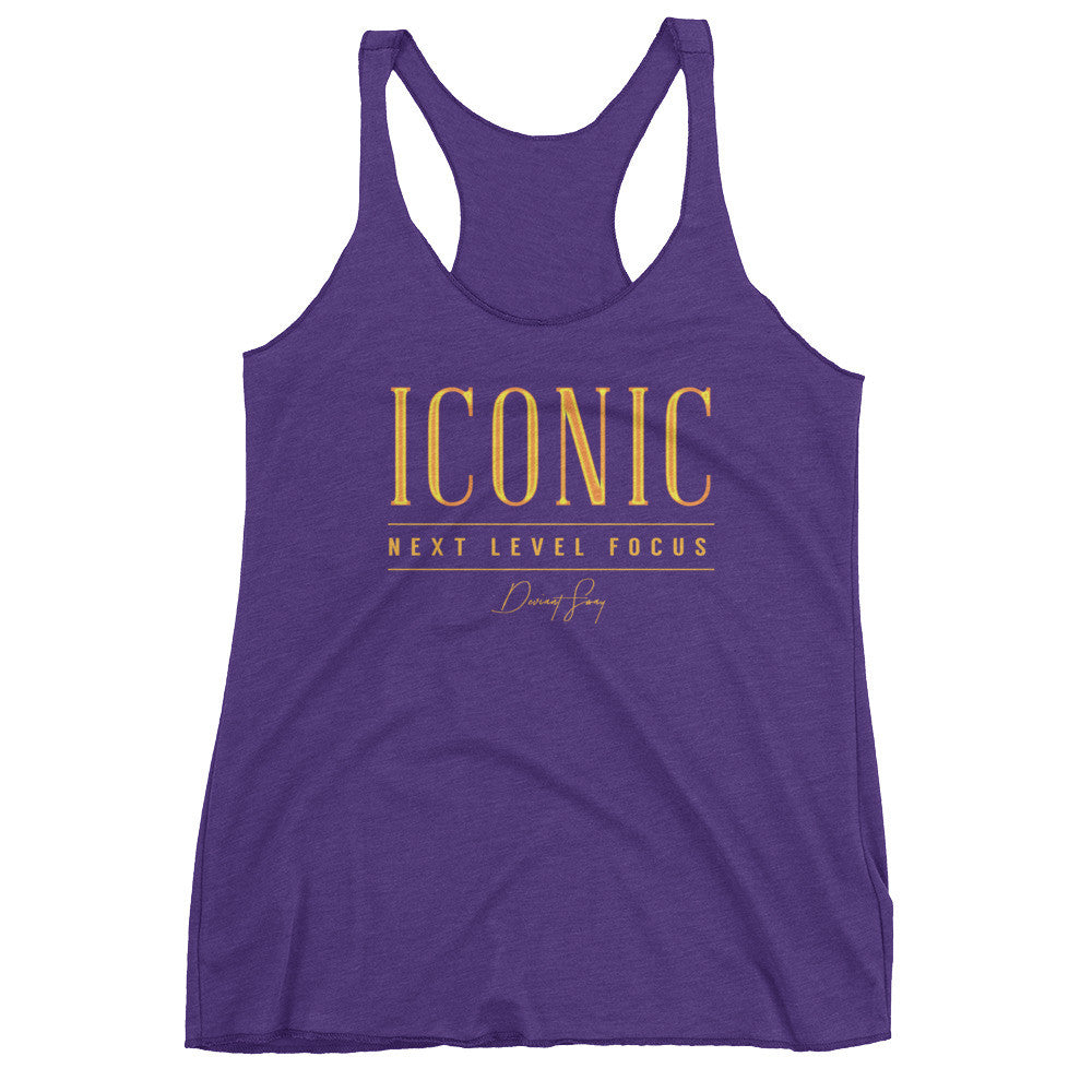 Women's ICONIC racerback tank - Deviant Sway