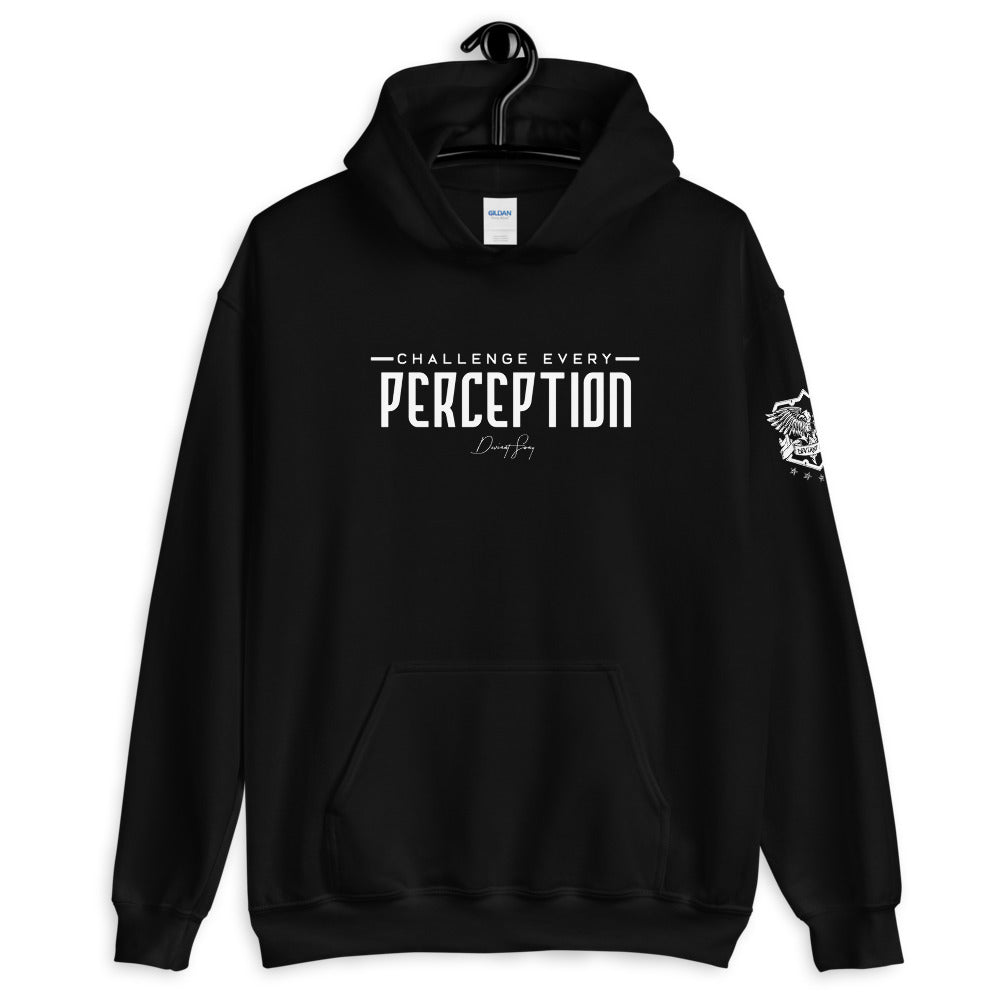 Challenge Every Perception Signature Hoodie - Deviant Sway