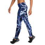 Women's Blue Escape Leggings - Deviant Sway