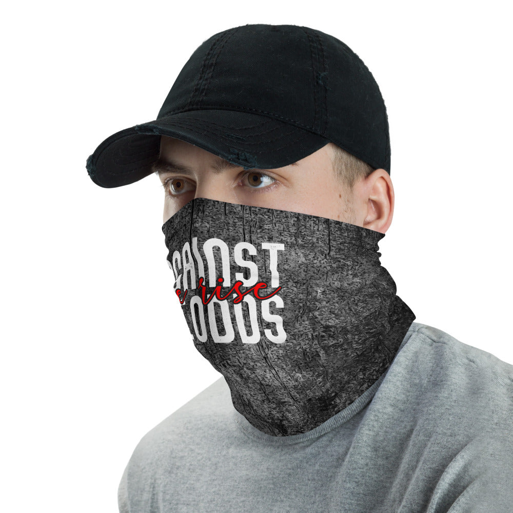 Unisex Against All Odds We Rise Neck Gaiter - Deviant Sway