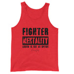 Men's Fighter Mentality tank top - Deviant Sway