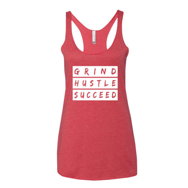 Women's Grind Hustle Succeed racerback tank - Deviant Sway