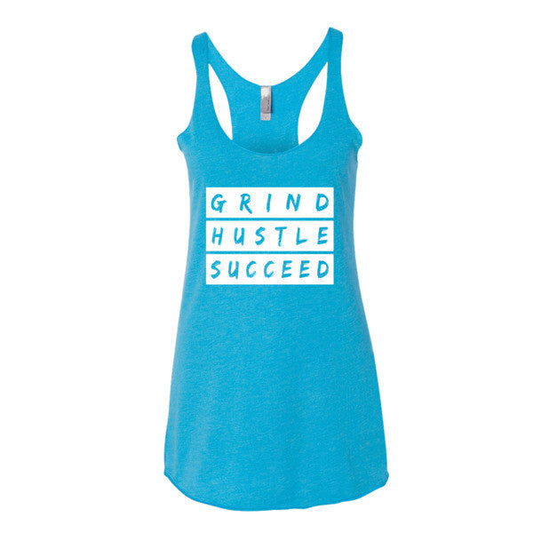 Women's Grind Hustle Succeed racerback tank - Deviant Sway