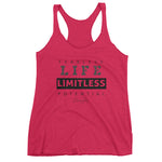 Women's Fearless Life Limitless Potential racerback tank - Deviant Sway