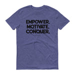 Men's Deviant Sway Empower Motivate Conquer Signature short sleeve t-shirt - Deviant Sway