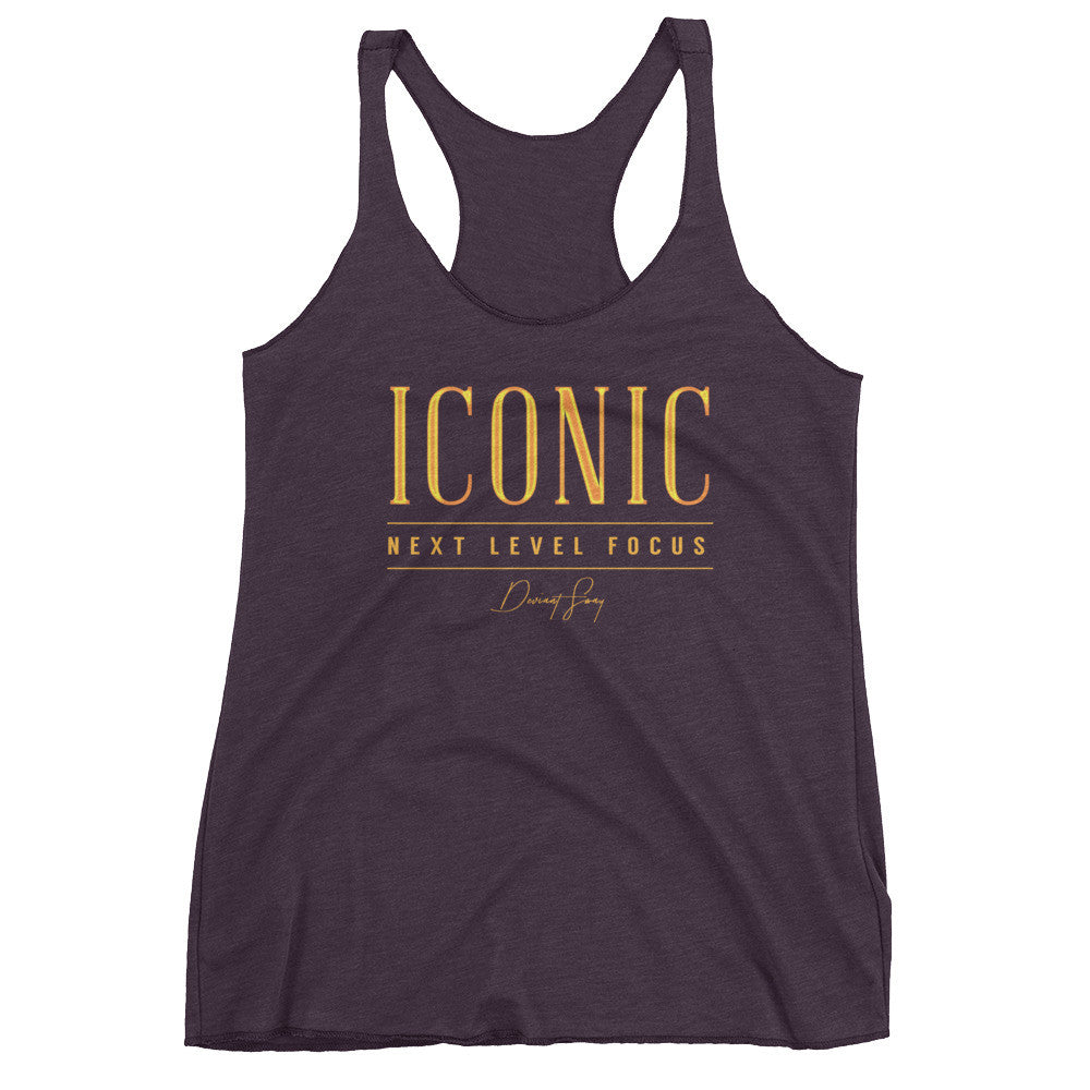 Women's ICONIC racerback tank - Deviant Sway