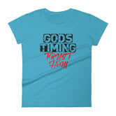 Women's God's Timing Trust Him short sleeve t-shirt