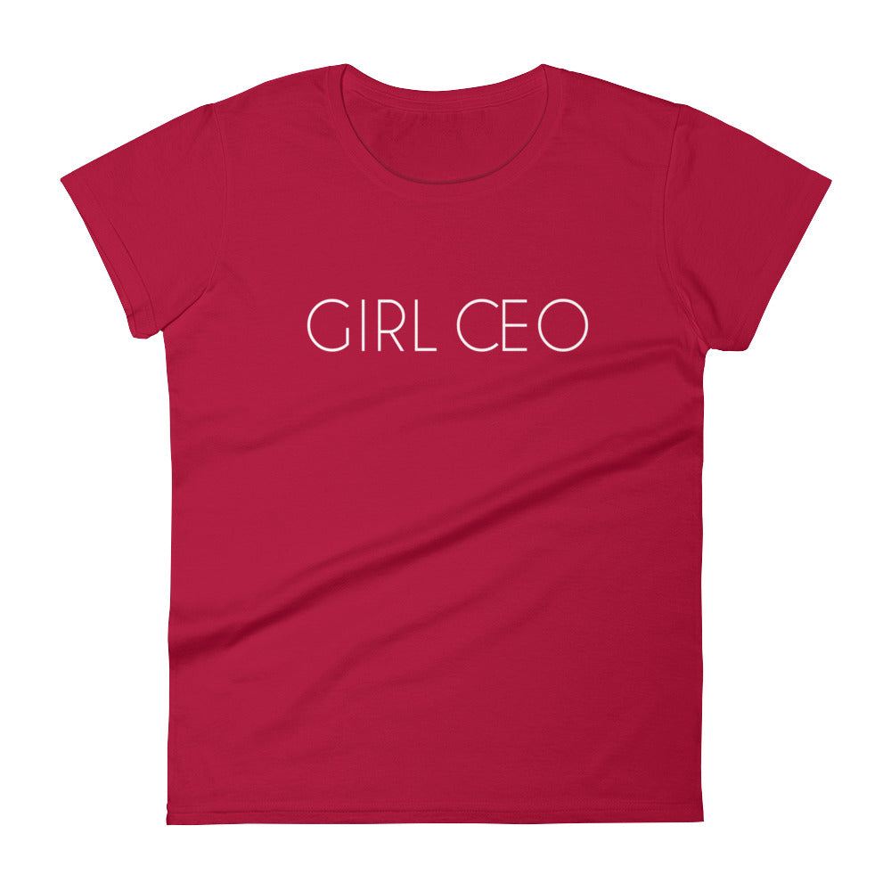 Women's Girl CEO short sleeve t-shirt - Deviant Sway