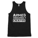 Men's Armed and Dangerously Creative Classic tank top - Deviant Sway