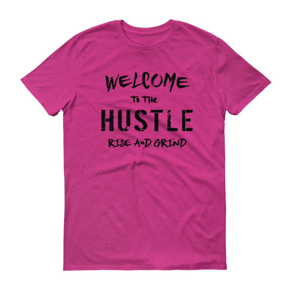 Men's Welcome to the Hustle short sleeve t-shirt - Deviant Sway