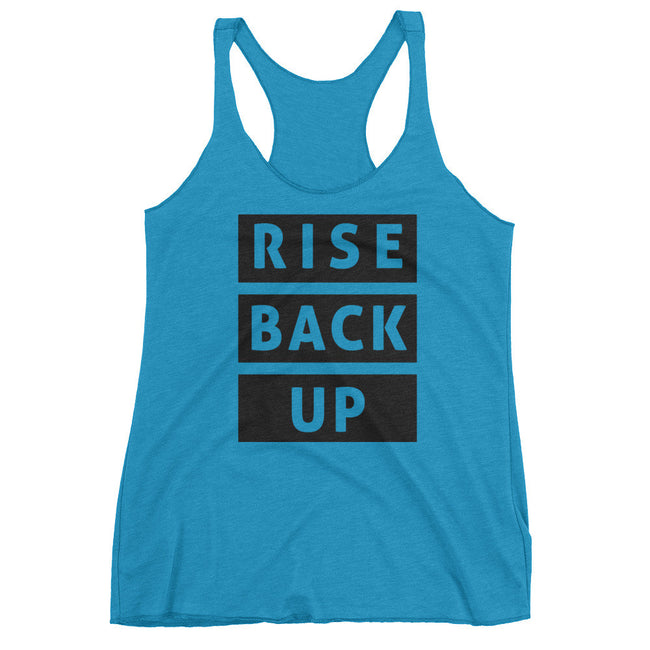 Women's Rise Back Up racerback tank - Deviant Sway