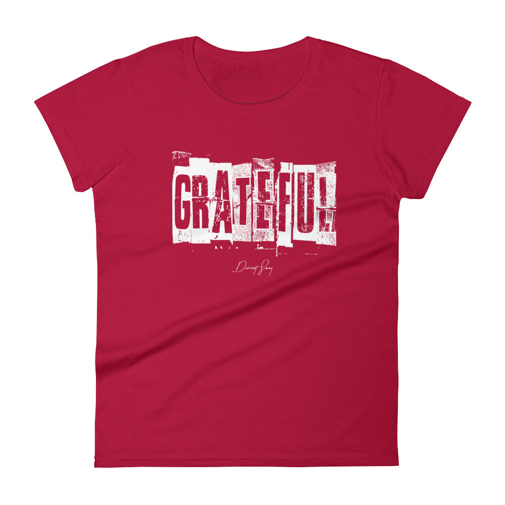 Women's Grateful short sleeve t-shirt - Deviant Sway