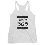 Women's That 24-7 365 Life racerback tank - Deviant Sway