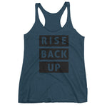 Women's Rise Back Up racerback tank - Deviant Sway