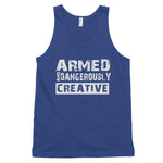 Men's Armed and Dangerously Creative Classic tank top - Deviant Sway