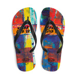 Never Give Up Never Give In Flip-Flops - Deviant Sway