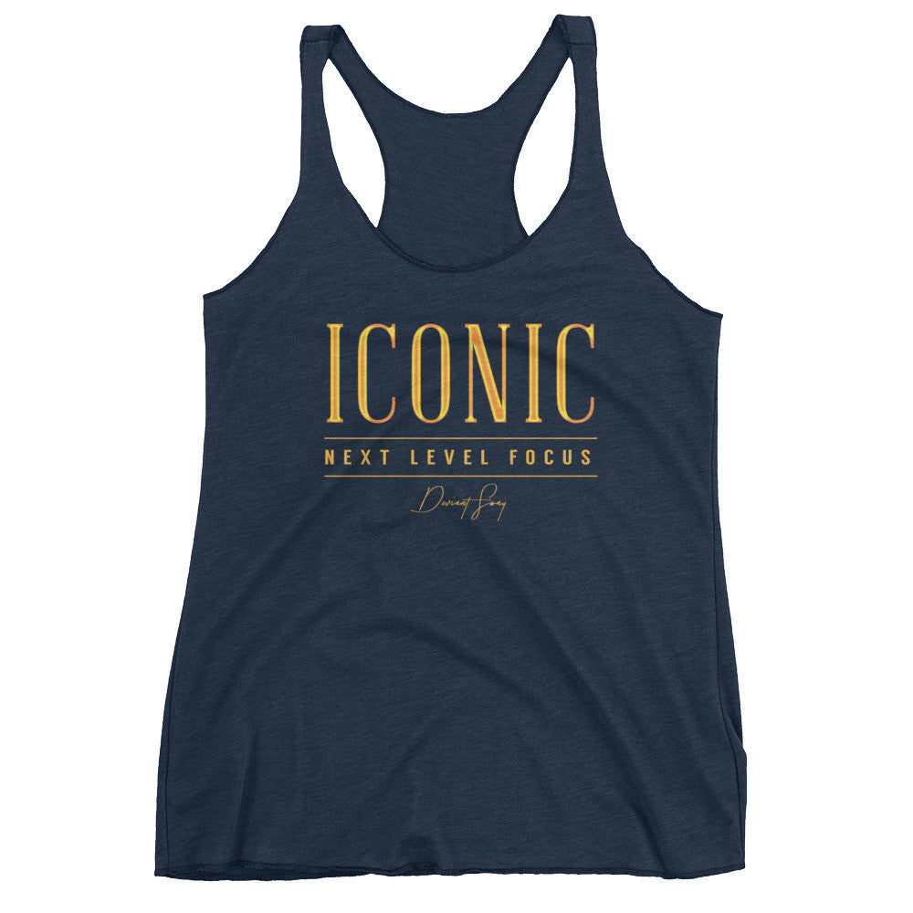 Women's ICONIC racerback tank - Deviant Sway