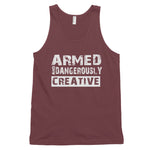 Men's Armed and Dangerously Creative Classic tank top - Deviant Sway