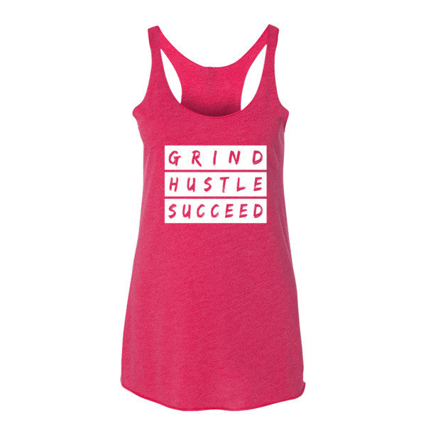 Women's Grind Hustle Succeed racerback tank - Deviant Sway