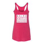 Women's Grind Hustle Succeed racerback tank - Deviant Sway