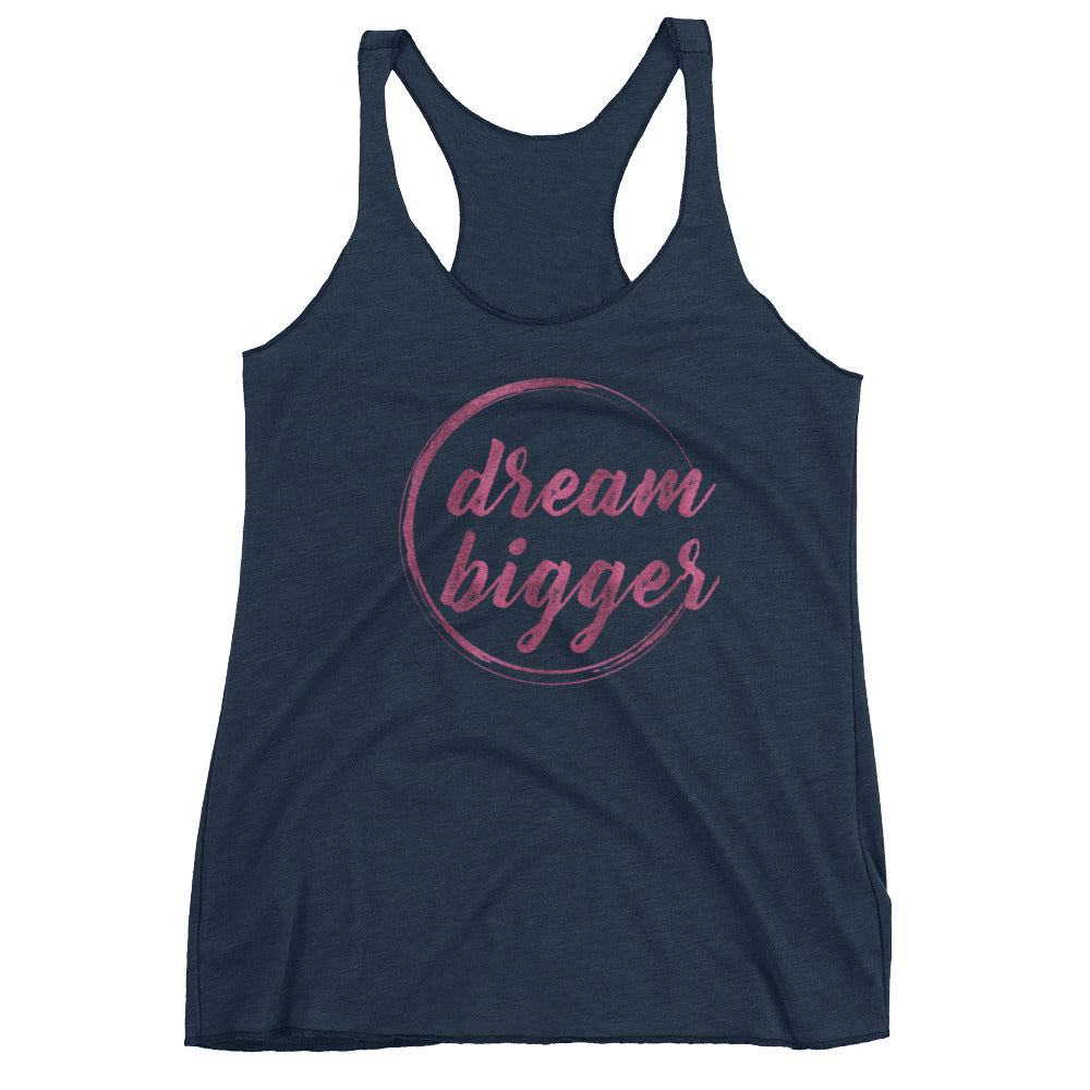 Women's Pink Dream Bigger racerback tank - Deviant Sway