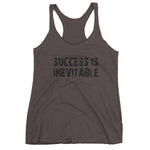 Women's Success is Inevitable racerback tank - Deviant Sway