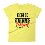 Women's One Rule Grind Daily short sleeve t-shirt - Deviant Sway