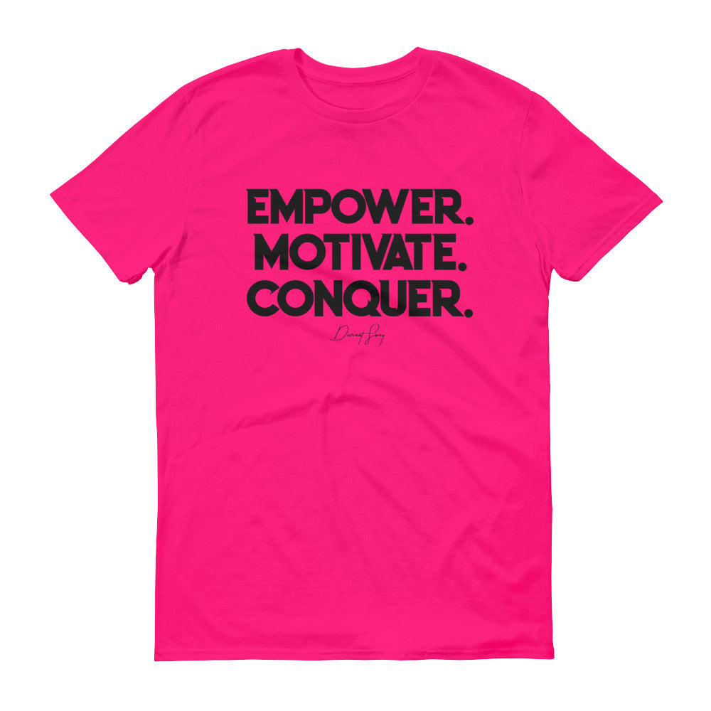 Men's Deviant Sway Empower Motivate Conquer Signature short sleeve t-shirt - Deviant Sway