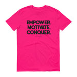 Men's Deviant Sway Empower Motivate Conquer Signature short sleeve t-shirt - Deviant Sway