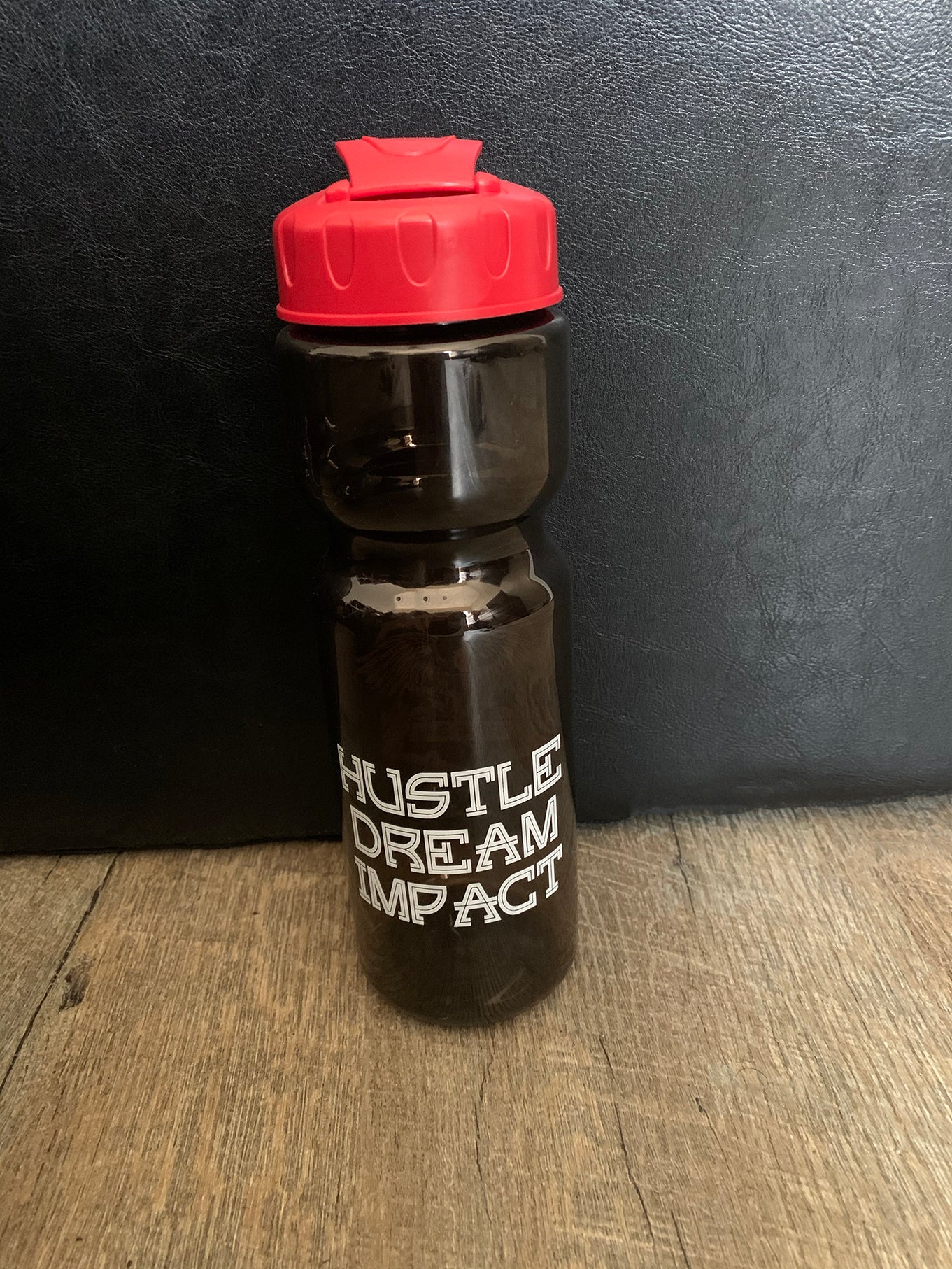 Hustle Dream Impact Motivational Water Bottle - Deviant Sway