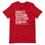 Unisex Equality We Stand Together Short-Sleeve T-Shirt