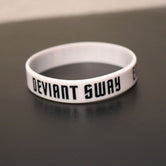 Empower Motivate Conquer Adult White Wristband