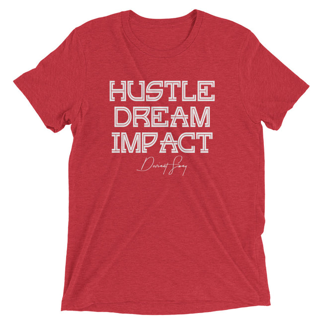 Unisex Hustle Dream Impact Short Sleeve T-shirt - Deviant Sway