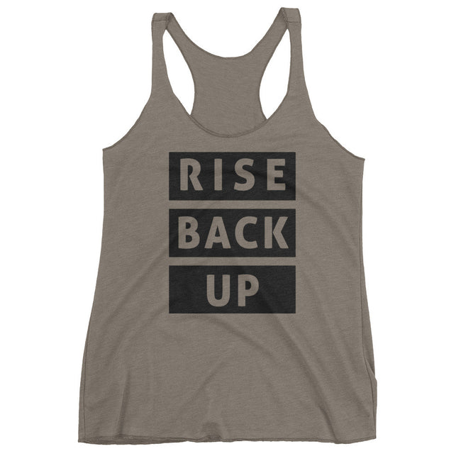 Women's Rise Back Up racerback tank - Deviant Sway