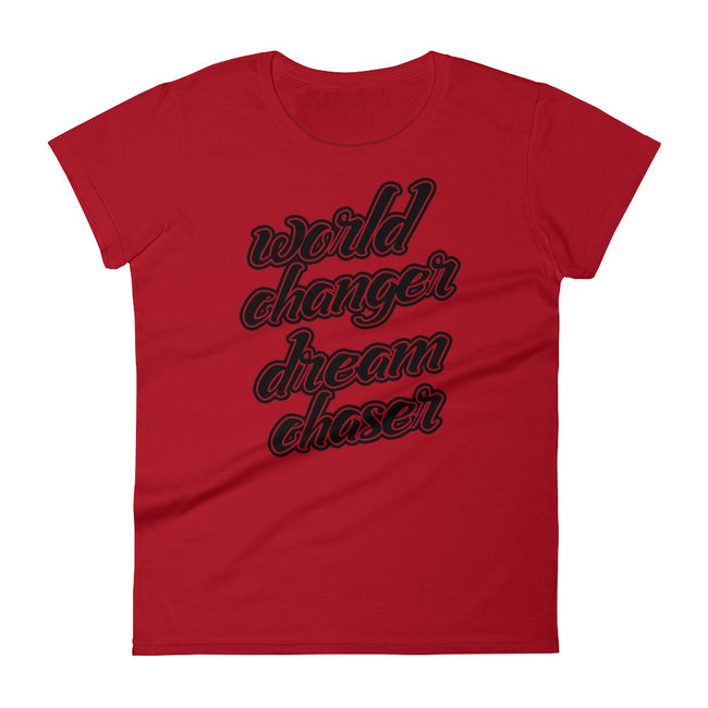 Women's World Changer Dream Chaser short sleeve t-shirt - Deviant Sway