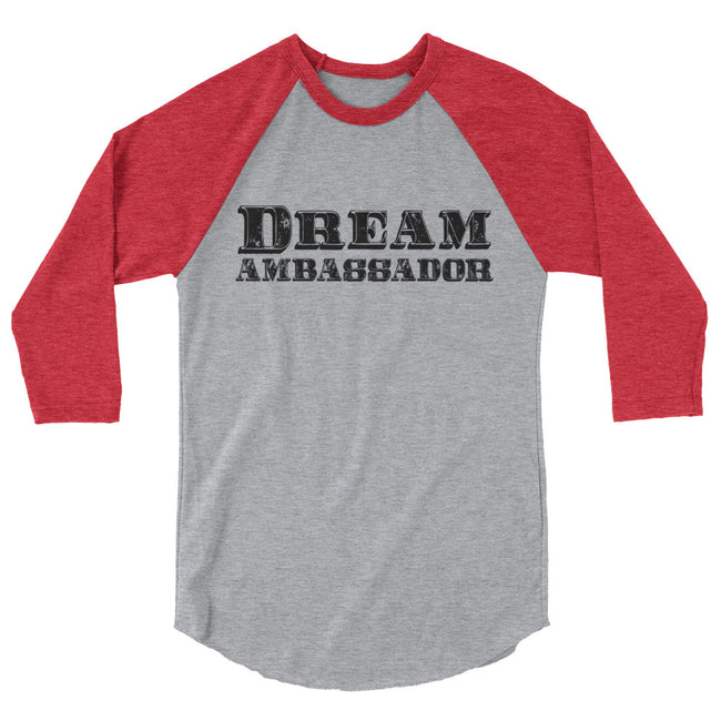 Dream Ambassador 3/4 sleeve raglan shirt - Deviant Sway