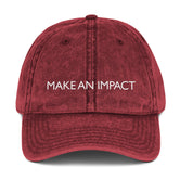Make an Impact Vintage Cap