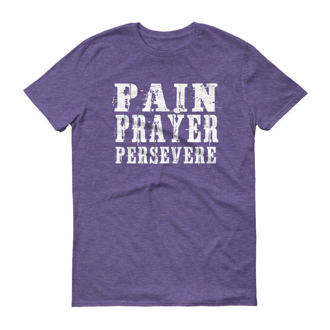 Men's Pain Prayer Persevere short sleeve t-shirt - Deviant Sway