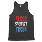 Men's Blood Sweat Focus Classic tank top - Deviant Sway
