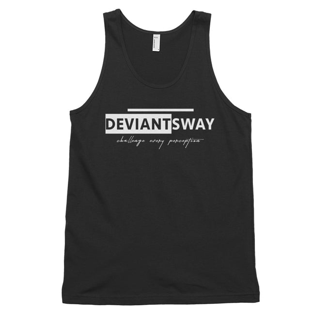 Men's Deviant Sway Signature Challenge Script Tank Top - Deviant Sway