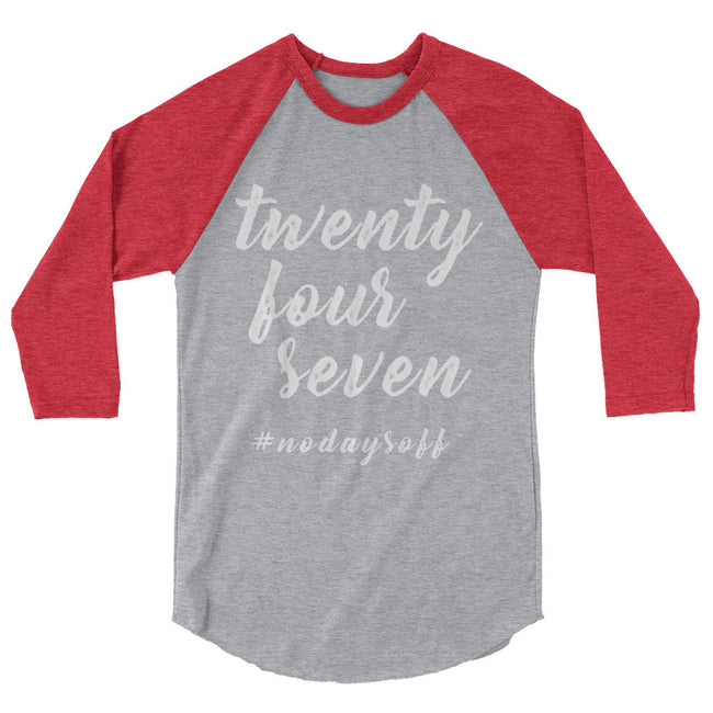 Twenty-Four Seven 3/4 sleeve raglan shirt - Deviant Sway